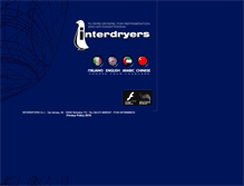Tablet Screenshot of interdryers.com